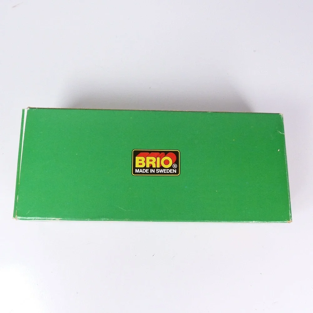 Vintage BRIO Lifting Bridge Wood Drawbridge Suspension 33364 Sweden Original Box